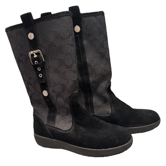 Coach Shoes - Coach Suade “Tullip” Boots